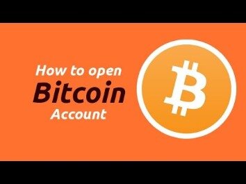 how to create a bitcoin account